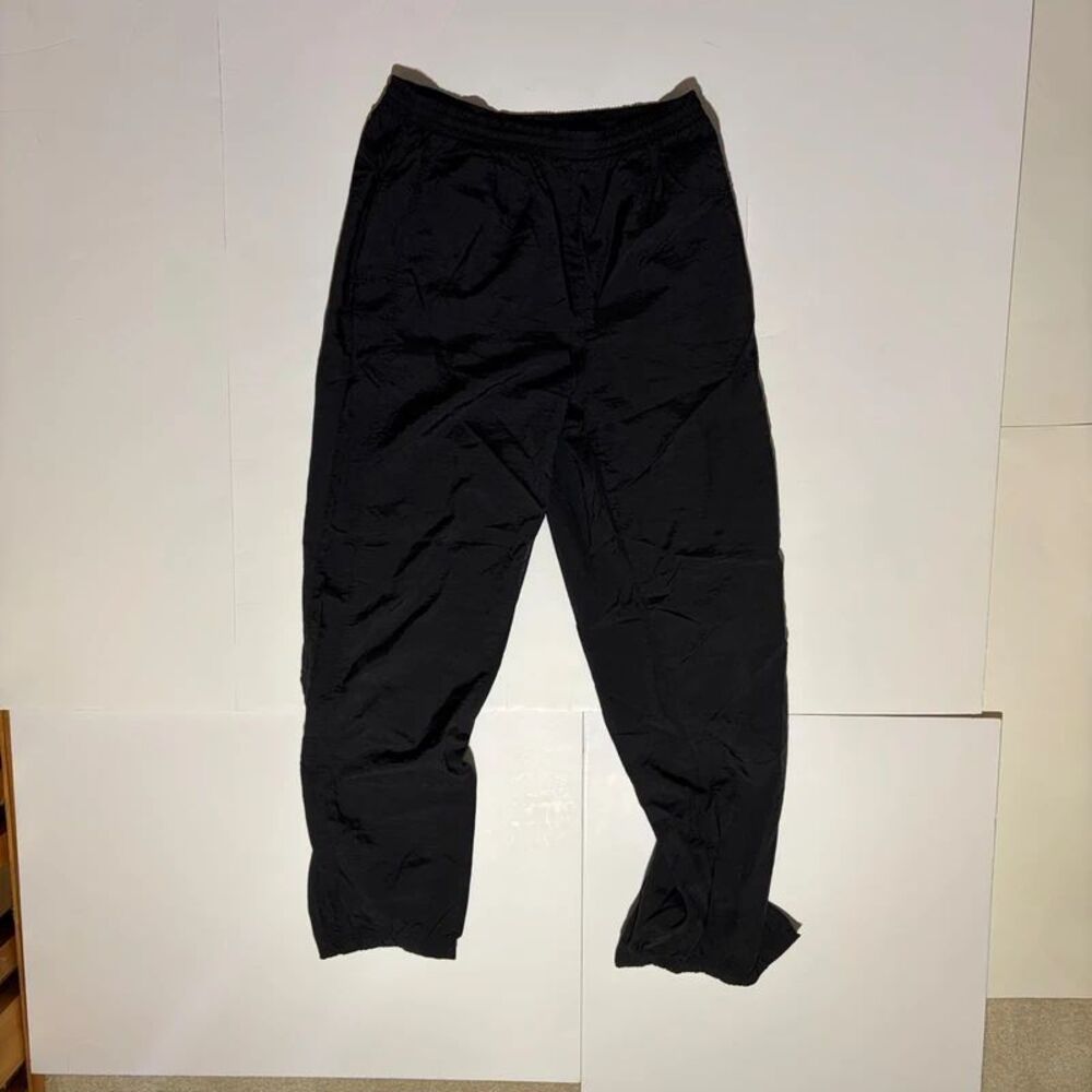 Vintage Black Reebok lightweight track pants size men's M